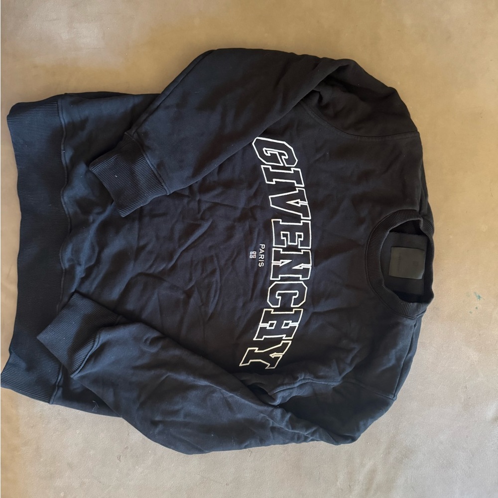 Givenchy Black Crewneck Sweater